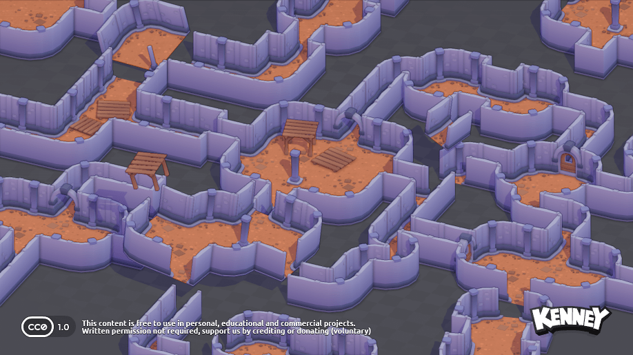 Modular Dungeon Kit · Kenney